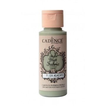 Cadence Sytle Matt Kumaş Boyası 59ml F-624 ADAÇAYI