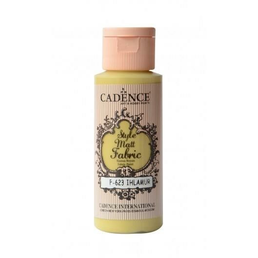 Cadence Sytle Matt Kumaş Boyası 59ml F-623 IHLAMUR