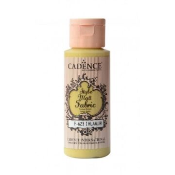 Cadence Sytle Matt Kumaş Boyası 59ml F-623 IHLAMUR
