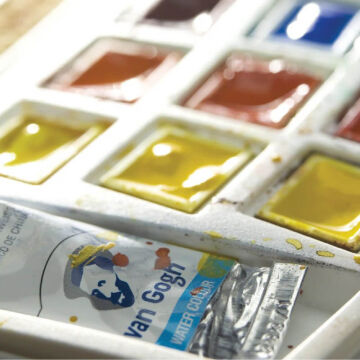 Van Gogh Yarım Tablet Suluboya Chinese White 108