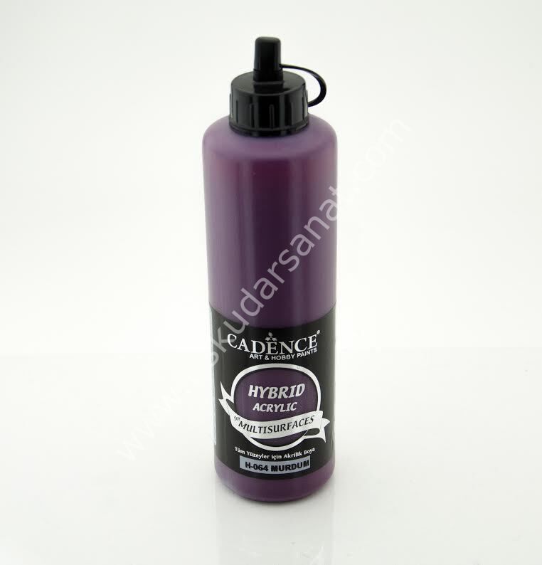 Cadence Hybrid Multisurfaces Akrilik Boya 500ml H-064 MÜRDÜM