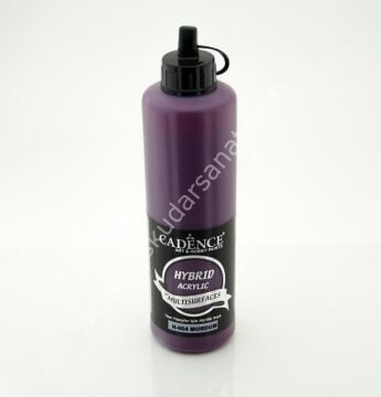 Cadence Hybrid Multisurfaces Akrilik Boya 500ml H-064 MÜRDÜM