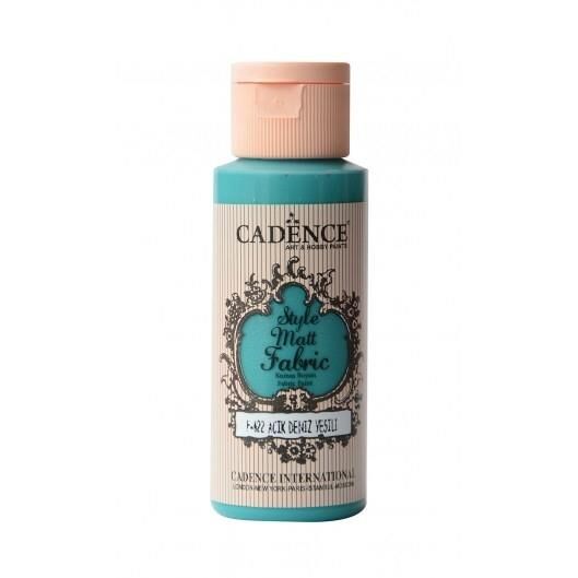 Cadence Sytle Matt Kumaş Boyası 59ml F-622 AÇIK DENİZ YEŞİLİ