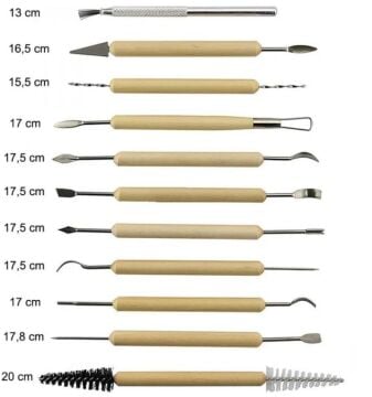 Seramik Modelaj Seti 11 Parça