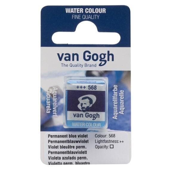 Talens Van Gogh Tablet Suluboya 1/2 Perm. Blıe Violet- 568