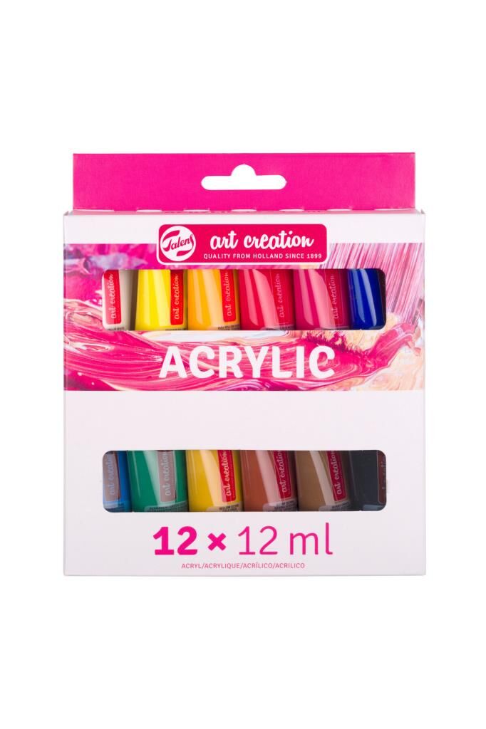Talens Art Creation Akrilik boya Seti 12li 12 x 12 ml
