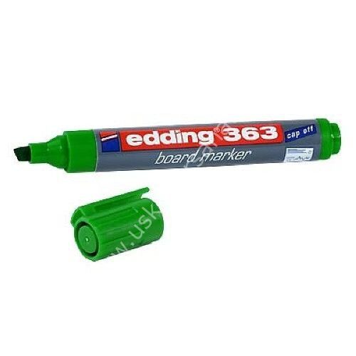 Edding 363 Beyaz Tahta Kalemi Kesik Uç Yeşil
