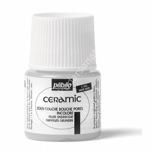 Pebeo Seramik Boyası 45ml Astar Dolgu