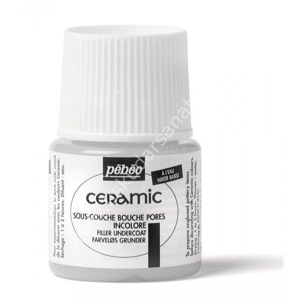 Pebeo Seramik Boyası 45ml Astar Dolgu