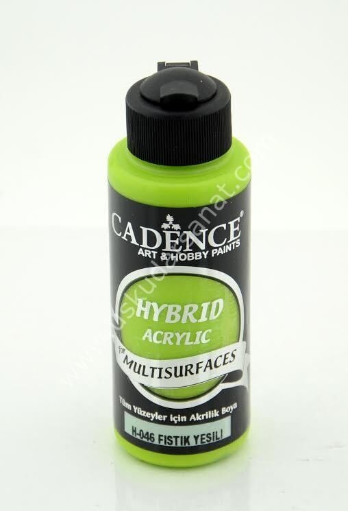 Cadence Hybrid Multisurfaces Akrilik Boya 120ml  H-046 FISTIK YEŞİLİ