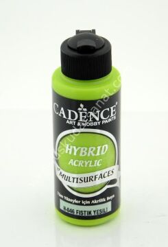 Cadence Hybrid Multisurfaces Akrilik Boya 120ml  H-046 FISTIK YEŞİLİ
