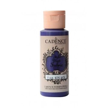Cadence Sytle Matt Kumaş Boyası 59ml F-616 KOYU MOR