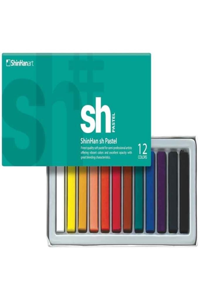 Shinhan Art 12 Renk Soft Pastel Boya Tsf-2021
