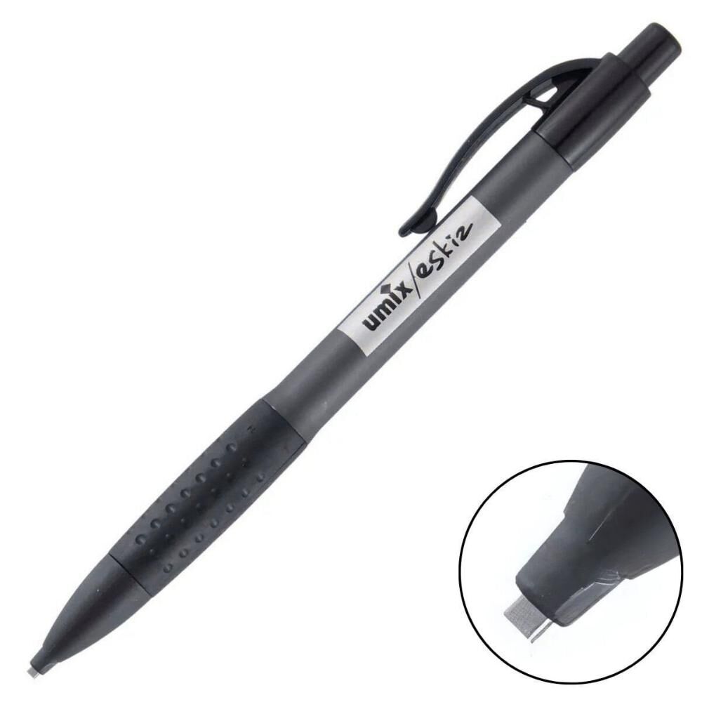Umix Sınav/eskiz Versatil Kalem 0.9 mm x 1.8 mm Gri U1307-GR
