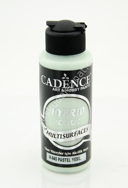 Cadence Hybrid Multisurfaces Akrilik Boya 120ml  H-045 PASTEL YEŞİL