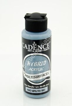 Cadence Hybrid Multisurfaces Akrilik Boya 120ml  H-042 NAPOLYON MAVİ