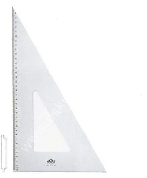 Hatas Gönye Plast. 32 cm. / 60°