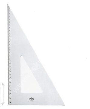 Hatas Gönye Plast. 32 cm. / 60°