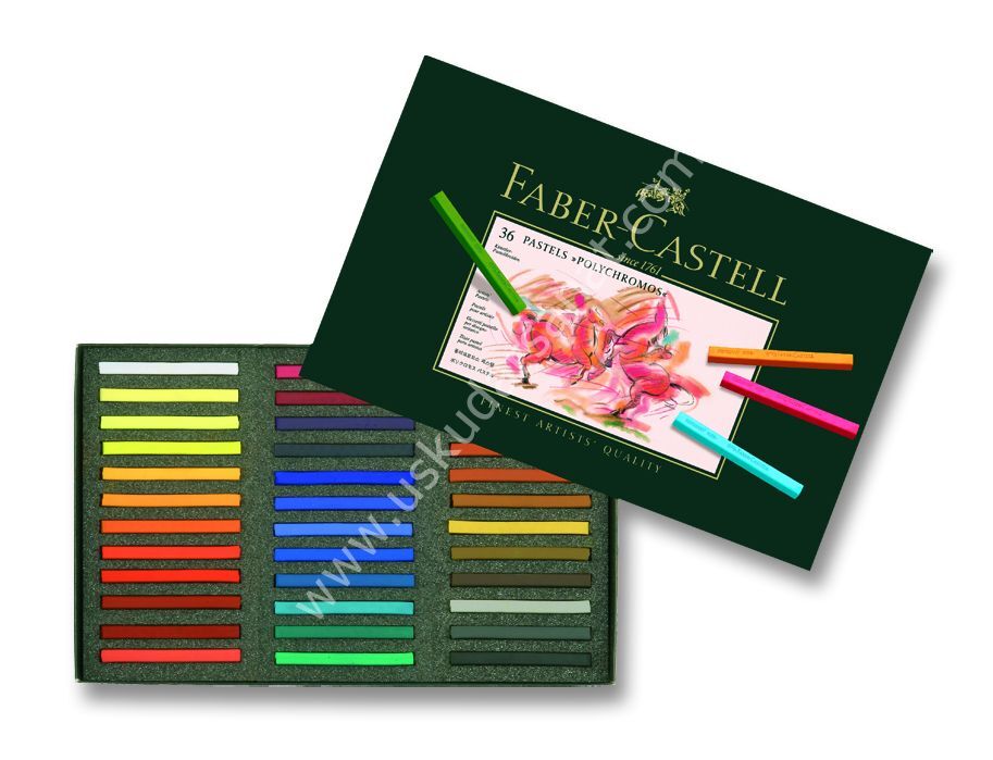 Faber Castell Polychromos Toz Pastel Boya 36'lı Karton Set