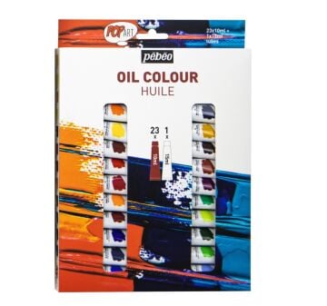 Pebeo Pop Art Yağlı Boya Seti 10 ml 24 Renk 669620