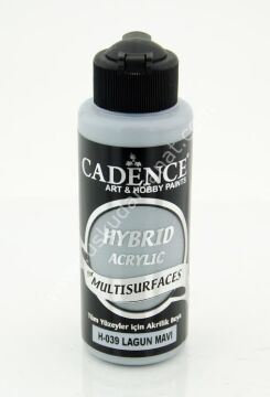 Cadence Hybrid Multisurfaces Akrilik Boya 120ml  H-039 LAGUN MAVİ