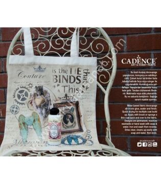 Cadence Kumaş Dekopaj Yapıştırıcı 120 ml.
