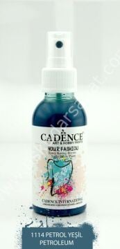 Cadence Your Fashion Sprey Kumaş Boyası 100ml 1114 Petrol Yeşili