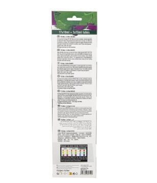 Pebeo Pop Art Akrilik Boya Seti 17x10ml + 15ml Beyaz 669710