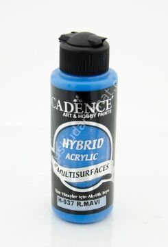 Cadence Hybrid Multisurfaces Akrilik Boya 120ml  H-037 R.MAVİ