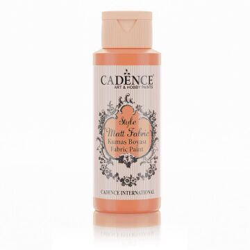 Cadence Style Matt Kumaş Boyası 59 ml Açık Mercan F-607