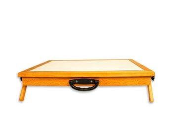 Karin Naturel Kayın Yüksek Işıklı Led Eskiz ve Çizim Masası 35X50 Cm