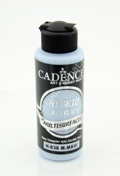 Cadence Hybrid Multisurfaces Akrilik Boya 120ml  H-036 M.MAVİ