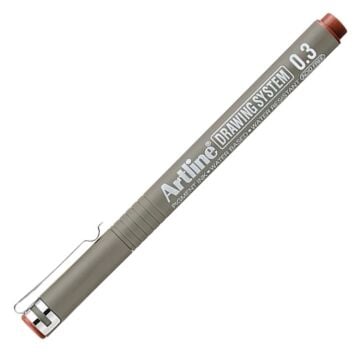 Artline Teknik Çizim Kalemi 0.3mm Sepia