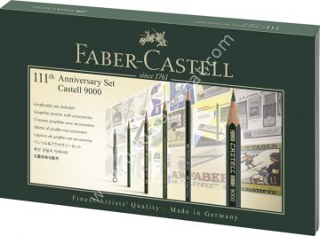 Faber Castell Karakalem Seti Castell® 9000 111. Yıl Seti