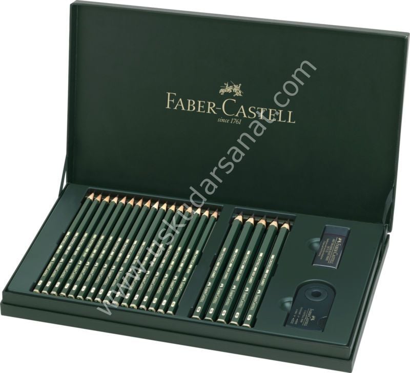 Faber Castell Karakalem Seti Castell® 9000 111. Yıl Seti