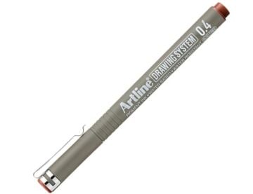 Artline Teknik Çizim Kalemi 0.4mm Sepia