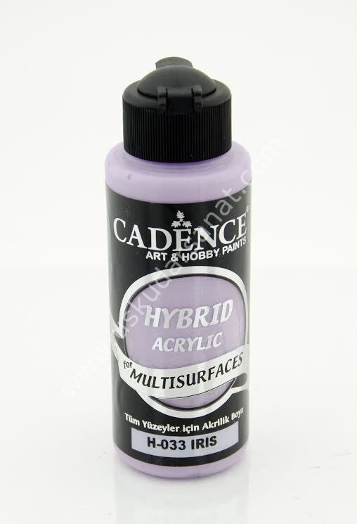 Cadence Hybrid Multisurfaces Akrilik Boya 120ml  H-033 IRIS