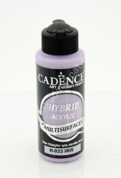 Cadence Hybrid Multisurfaces Akrilik Boya 120ml  H-033 IRIS