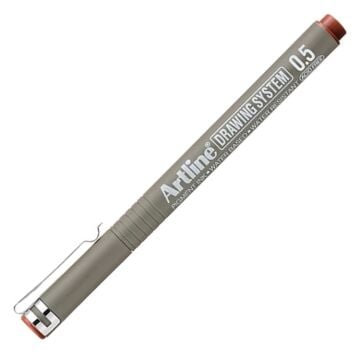Artline Teknik Çizim Kalemi 0.5mm Sepia
