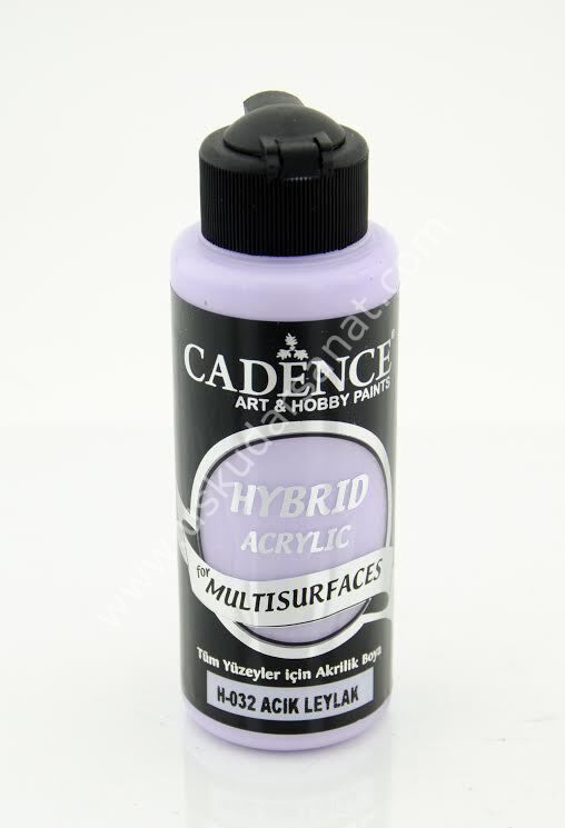 Cadence Hybrid Multisurfaces Akrilik Boya 120ml  H-032 AÇIK LEYLAK