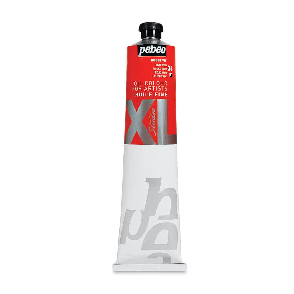 Pebeo Studio XL Fine Yağlı Boya 200 ml Vivid Red 36
