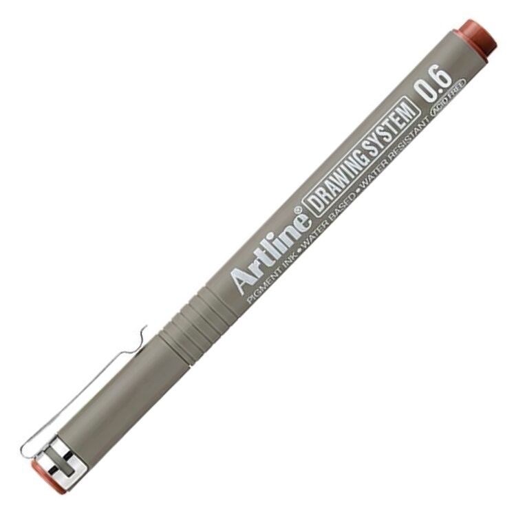 Artline Teknik Çizim Kalemi 0.6mm Sepia