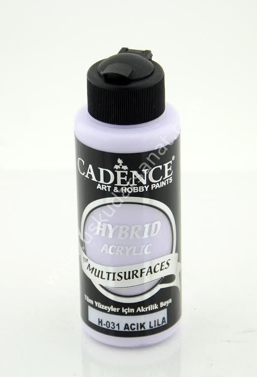 Cadence Hybrid Multisurfaces Akrilik Boya 120ml  H-031 AÇIK LİLA