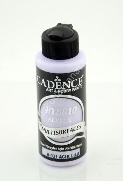Cadence Hybrid Multisurfaces Akrilik Boya 120ml  H-031 AÇIK LİLA