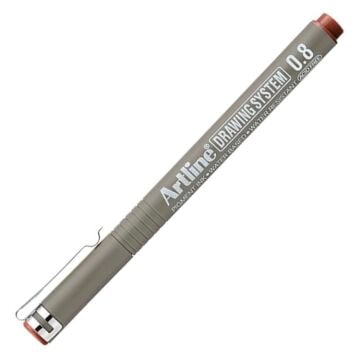 Artline Teknik Çizim Kalemi 0.8mm Sepia