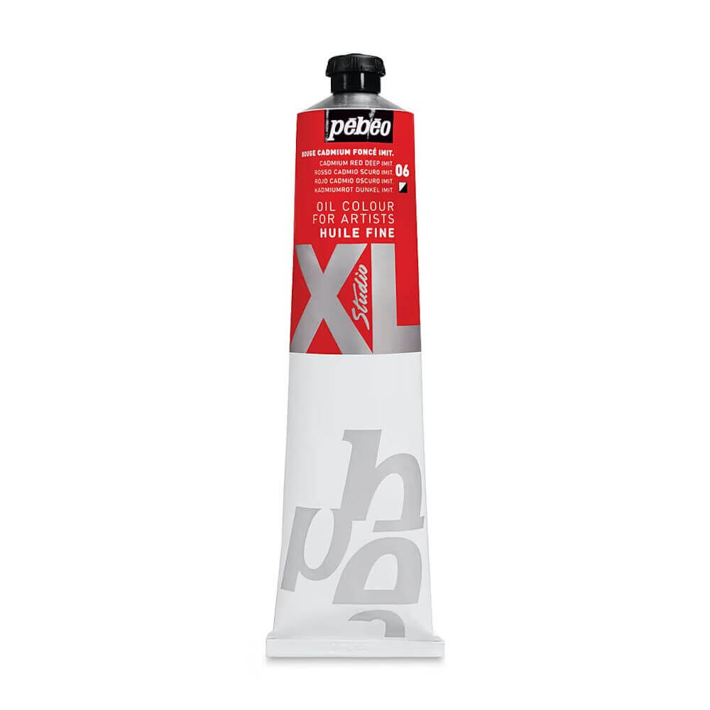 Pebeo Studio XL Fine Yağlı Boya 200 ml Cadmium Red Deep Hue 06