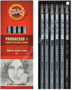 Kohinoor Progresso Grafit Kalem Seti 6 lı