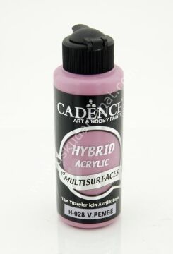 Cadence Hybrid Multisurfaces Akrilik Boya 120ml  H-028 V. PEMBE