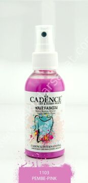 Cadence Your Fashion Sprey Kumaş Boyası 100ml 1103 Pembe