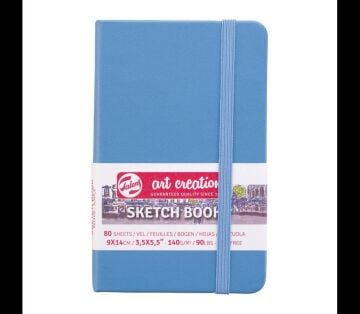 Art creation Sketch Book Eskiz Bloğu 9x14 140gr 80 Yaprak MAVİ
